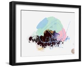 Eggplant Abstract-Niya Christine-Framed Art Print