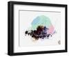 Eggplant Abstract-Niya Christine-Framed Art Print