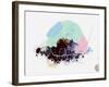 Eggplant Abstract-Niya Christine-Framed Art Print