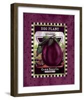 Eggplant Seed Pack-null-Framed Giclee Print