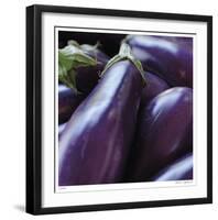 Eggplant-Stacy Bass-Framed Giclee Print