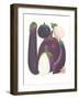Eggplant-null-Framed Art Print
