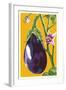 Eggplant-Lantern Press-Framed Art Print