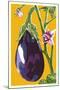 Eggplant-Lantern Press-Mounted Art Print