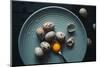 Eggs in a plate-Aleksandrova Karina-Mounted Photographic Print
