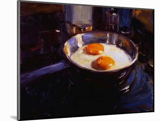 Eggs on the Gas Stove-Pam Ingalls-Mounted Giclee Print