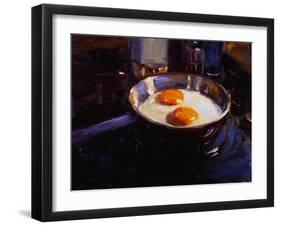 Eggs on the Gas Stove-Pam Ingalls-Framed Giclee Print