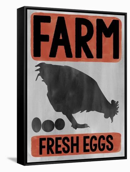 Eggs-Erin Clark-Framed Stretched Canvas