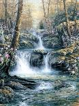 Blue Ridge Falls-Egidio Antonaccio-Framed Art Print