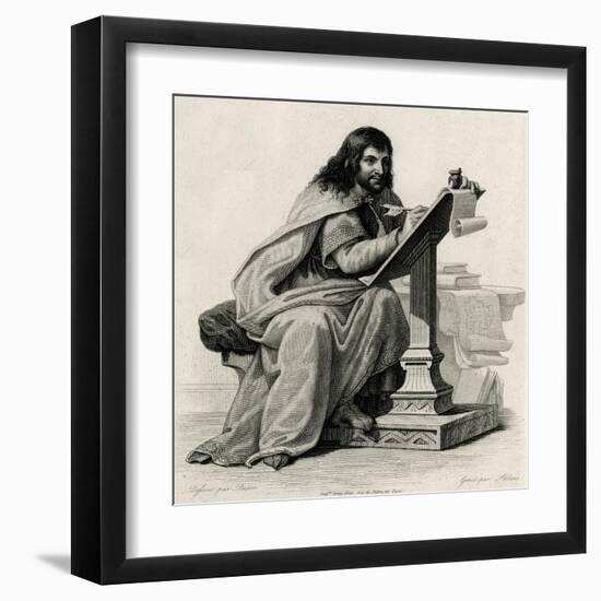 Eginhard-null-Framed Art Print