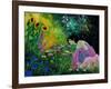 Eglantine In The Garden-Pol Ledent-Framed Art Print