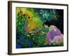 Eglantine In The Garden-Pol Ledent-Framed Art Print