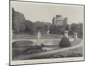 Eglinton Castle, Ayrshire, the Seat of the Earl of Eglinton and Winton-null-Mounted Giclee Print