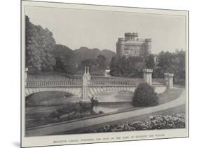 Eglinton Castle, Ayrshire, the Seat of the Earl of Eglinton and Winton-null-Mounted Giclee Print