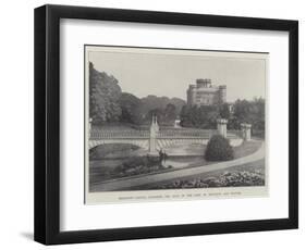 Eglinton Castle, Ayrshire, the Seat of the Earl of Eglinton and Winton-null-Framed Giclee Print