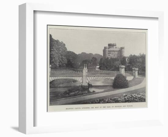 Eglinton Castle, Ayrshire, the Seat of the Earl of Eglinton and Winton-null-Framed Giclee Print