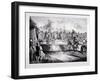 Eglinton Tournament, the Tilt-Yard of the 19th Century, Near the Regent's Park, London, 1839-Benjamin Waterhouse Hawkins-Framed Giclee Print