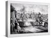 Eglinton Tournament, the Tilt-Yard of the 19th Century, Near the Regent's Park, London, 1839-Benjamin Waterhouse Hawkins-Stretched Canvas