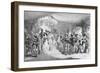 Eglinton Tournament-Edward Corbould-Framed Art Print