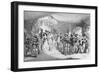 Eglinton Tournament-Edward Corbould-Framed Art Print