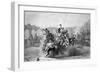 Eglinton Tournament-Edward Corbould-Framed Art Print