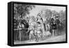 Eglinton Tournament-Edward Corbould-Framed Stretched Canvas