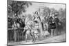 Eglinton Tournament-Edward Corbould-Mounted Art Print