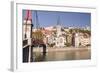 Eglise and Passerelle St. Georges over the River Saone-Julian Elliott-Framed Photographic Print