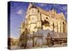 Eglise de Moret, temps de gelée-Alfred Sisley-Stretched Canvas