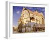 Eglise de Moret, temps de gelée-Alfred Sisley-Framed Giclee Print