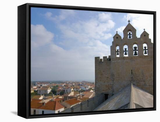 Eglise de Notre-Dame-de-la-Mer Bell Tower, St. Maries de la Mer, France-Lisa S. Engelbrecht-Framed Stretched Canvas