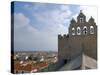 Eglise de Notre-Dame-de-la-Mer Bell Tower, St. Maries de la Mer, France-Lisa S. Engelbrecht-Stretched Canvas