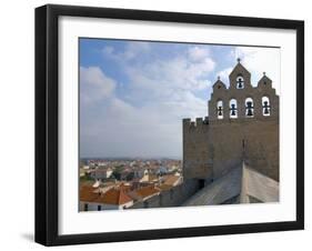 Eglise de Notre-Dame-de-la-Mer Bell Tower, St. Maries de la Mer, France-Lisa S. Engelbrecht-Framed Photographic Print