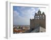 Eglise de Notre-Dame-de-la-Mer Bell Tower, St. Maries de la Mer, France-Lisa S. Engelbrecht-Framed Photographic Print