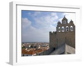 Eglise de Notre-Dame-de-la-Mer Bell Tower, St. Maries de la Mer, France-Lisa S. Engelbrecht-Framed Photographic Print