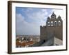 Eglise de Notre-Dame-de-la-Mer Bell Tower, St. Maries de la Mer, France-Lisa S. Engelbrecht-Framed Photographic Print