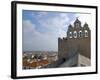 Eglise de Notre-Dame-de-la-Mer Bell Tower, St. Maries de la Mer, France-Lisa S. Engelbrecht-Framed Photographic Print