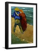 Eglogue En Provence - Un Couple D'Amoureux, 1888-Vincent van Gogh-Framed Giclee Print