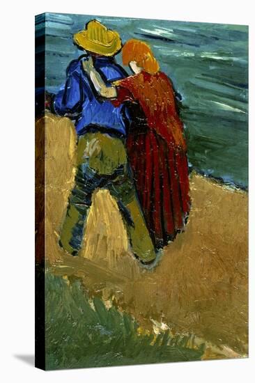 Eglogue En Provence - Un Couple D'Amoureux, 1888-Vincent van Gogh-Stretched Canvas