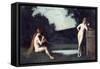 Eglogue-Jean-Jacques Henner-Framed Stretched Canvas