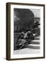 Eglon slain by Ehud by J James Tissot - Bible-James Jacques Joseph Tissot-Framed Giclee Print