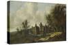 Egmond Castle-G.W. Berckhout-Stretched Canvas