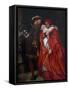 Ego Et Rex Meus, 1888; King Henry VIII and Cardinal Wolsey-John Gilbert-Framed Stretched Canvas