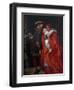 Ego Et Rex Meus, 1888; King Henry VIII and Cardinal Wolsey-John Gilbert-Framed Giclee Print