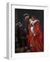 Ego Et Rex Meus, 1888; King Henry VIII and Cardinal Wolsey-John Gilbert-Framed Giclee Print