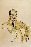 Seated Woman with Legs Drawn Up-Egon Schiele-Giclee Print