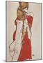 Egon Schiele (Mother and daughter) Art Poster Print-null-Mounted Poster