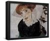Egon Schiele (Portrait of Wally) Art Poster Print-null-Framed Poster