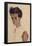 Egon Schiele (Self Portrait) Art Poster Print-null-Framed Poster