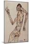 Egon Schiele (The dancer) Art Poster Print-null-Mounted Poster
